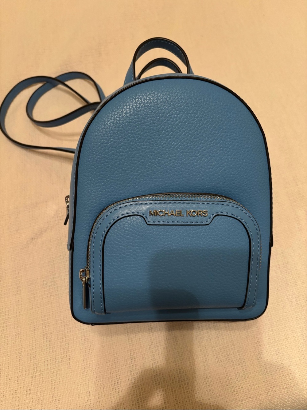 Michael Kors Jaycee Sth pacific Leather Mini Backpack